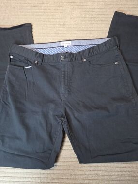 Peter Millar 5-Pocket Pants Men 38 x 34 Blue Stretch Ultimate Sateen